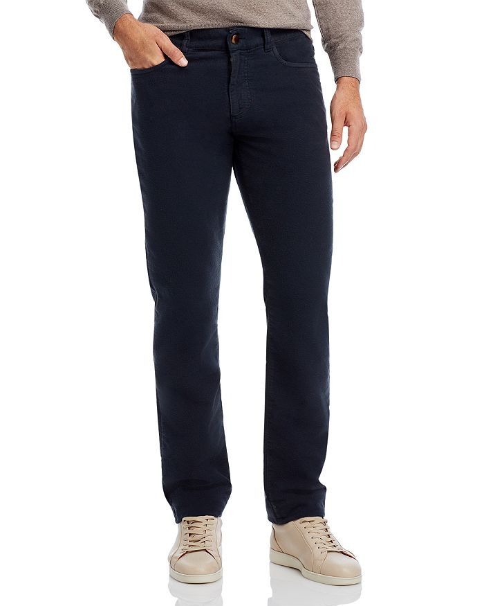 Canali Cotton Moleskin Regular Fit 5Pocket Pants Bloomingdale's