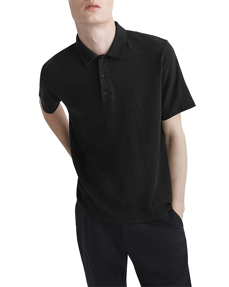 Rag & Bone Classic Flame Polo In Black