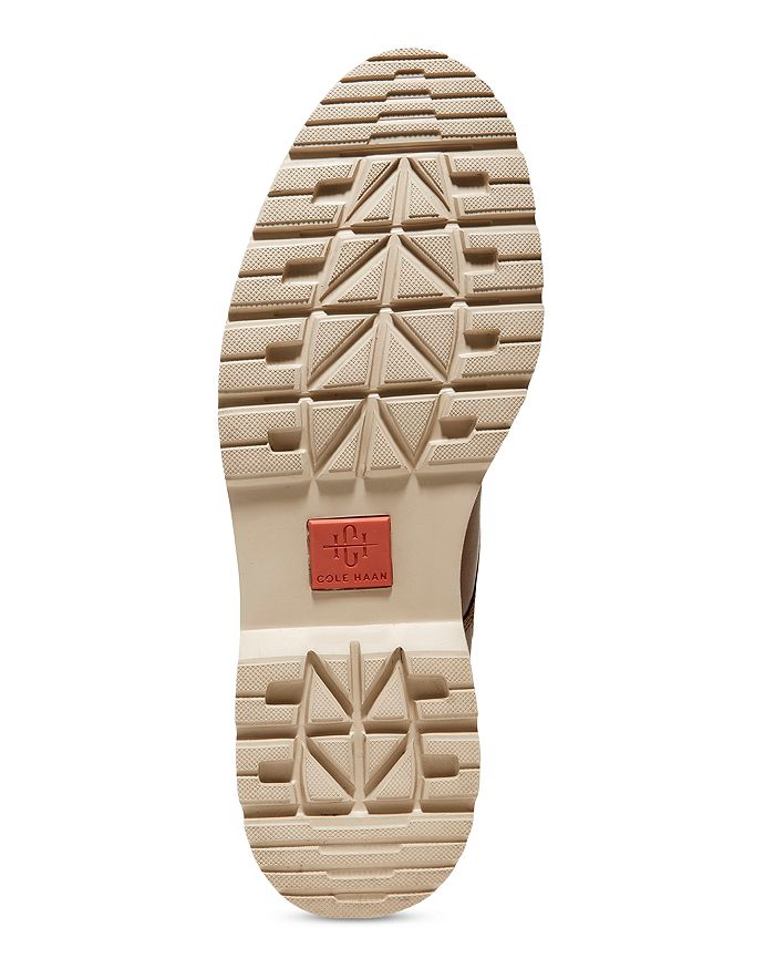 Shop Cole Haan Men's American Classics Waterproof Lace Up Plain Toe Boots In Mesquite