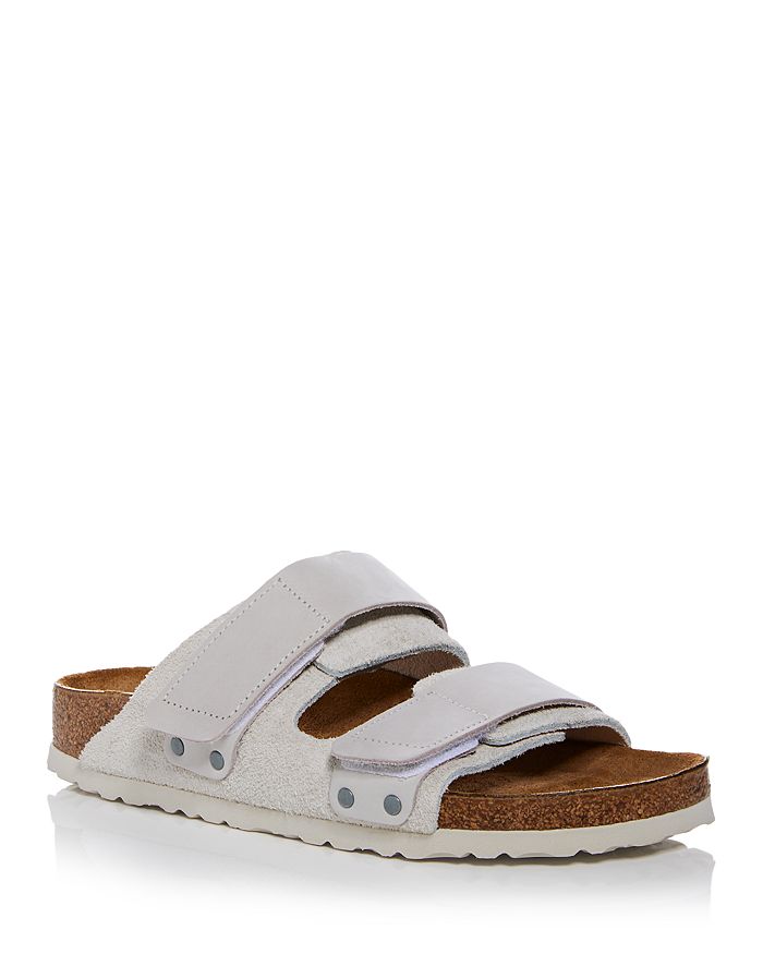 White 2 strap birkenstocks hot sale