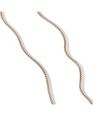 Small Box Chain in Gold 16", 2.7mm