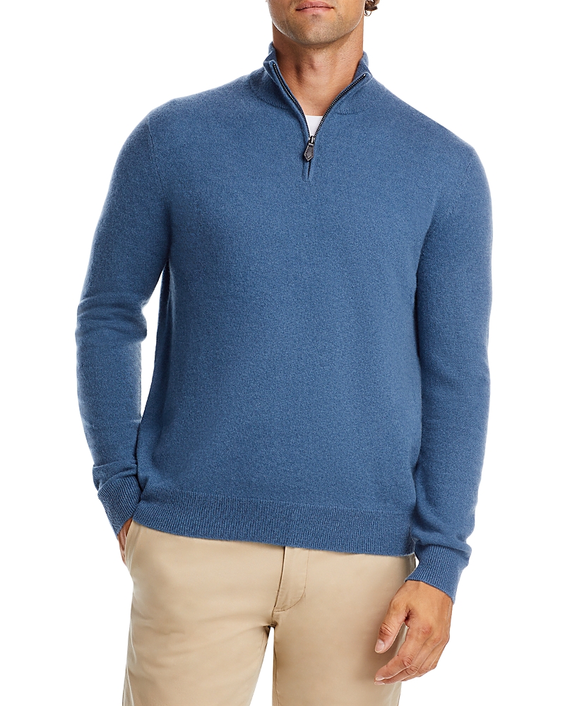 The Men's Store at Bloomingdale's Bering Sea Cashmere Half-Zip Sweater - Exclusive
