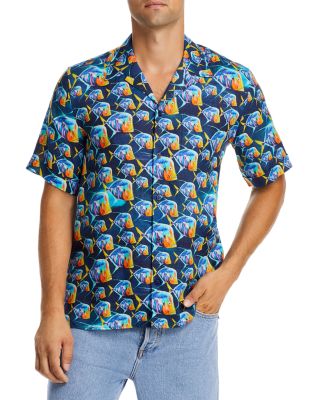 Vilebrequin - Short Sleeved Solid Linen Shirt