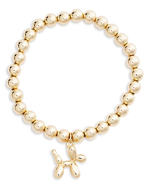 Alexa Leigh Balloon Dog Beaded Stretch Bracelet in 14K Gold Filled - 100% Exclusive