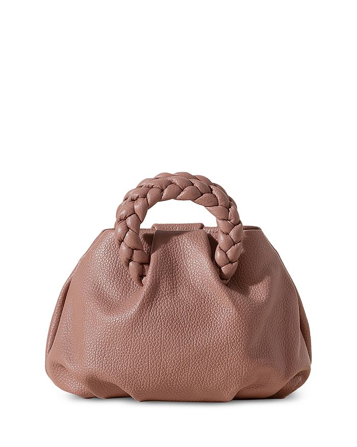 HEREU Bombon Leather Top Handle Bag