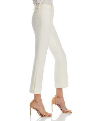 Cropped High Waist Flared Pants