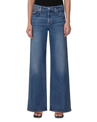 Citizens of Humanity Loli Mid Rise Baggy Wide Leg Jeans in