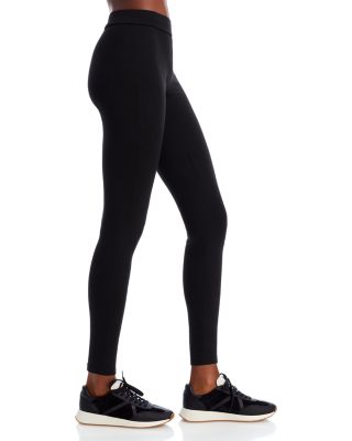 High-Waisted Blackout Cotton-Blend Leggings