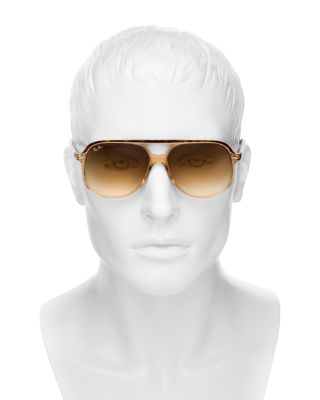 Brow Bar Aviator Sunglasses, 56mm