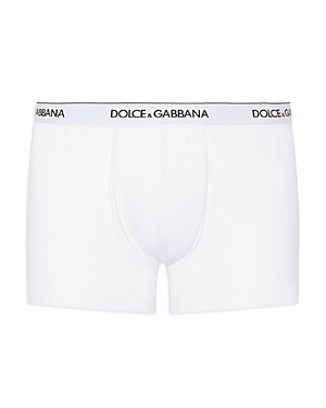 Dolce & Gabbana Regular Boxer In Optic White