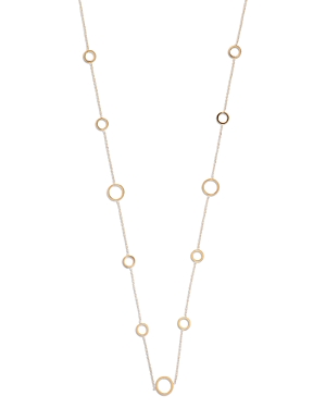 Bloomingdale's Open Circle Statement Necklace in 14K Yellow Gold, 24