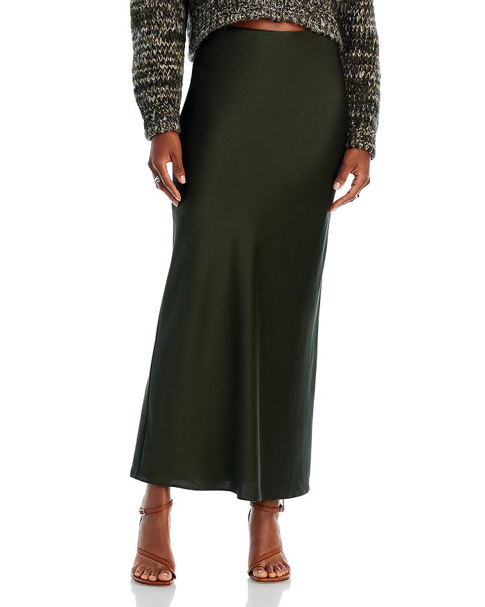 FRAME Cotton Column Maxi Skirt | Bloomingdale's