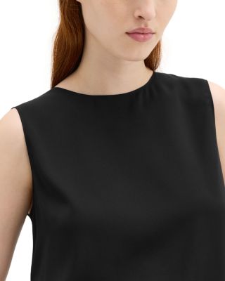 Silk Sleeveless Top