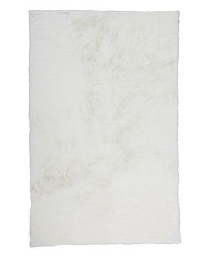 Feizy Luxe Velour Lxv4506f Area Rug, 5' X 6'6 In White