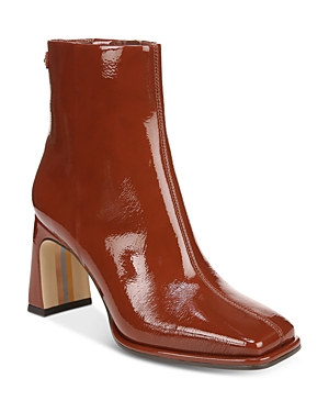 Sam Edelman Women's Irie Square Toe High Heel Booties In Cinnamon