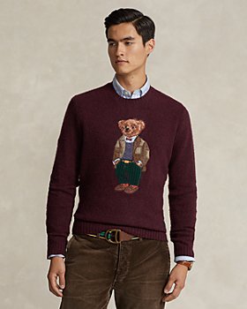 Polo by Ralph Lauren, Sweaters, Ralph Lauren Yankees Polo Bear Pitching  Sweatshirt