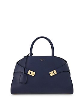Ferragamo - Hug Top Handle Medium Leather Handbag 