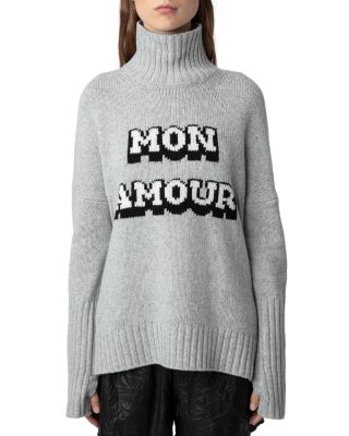 Zadig & Voltaire - Alma Intarsia Jacquard Mon Amour Sweater