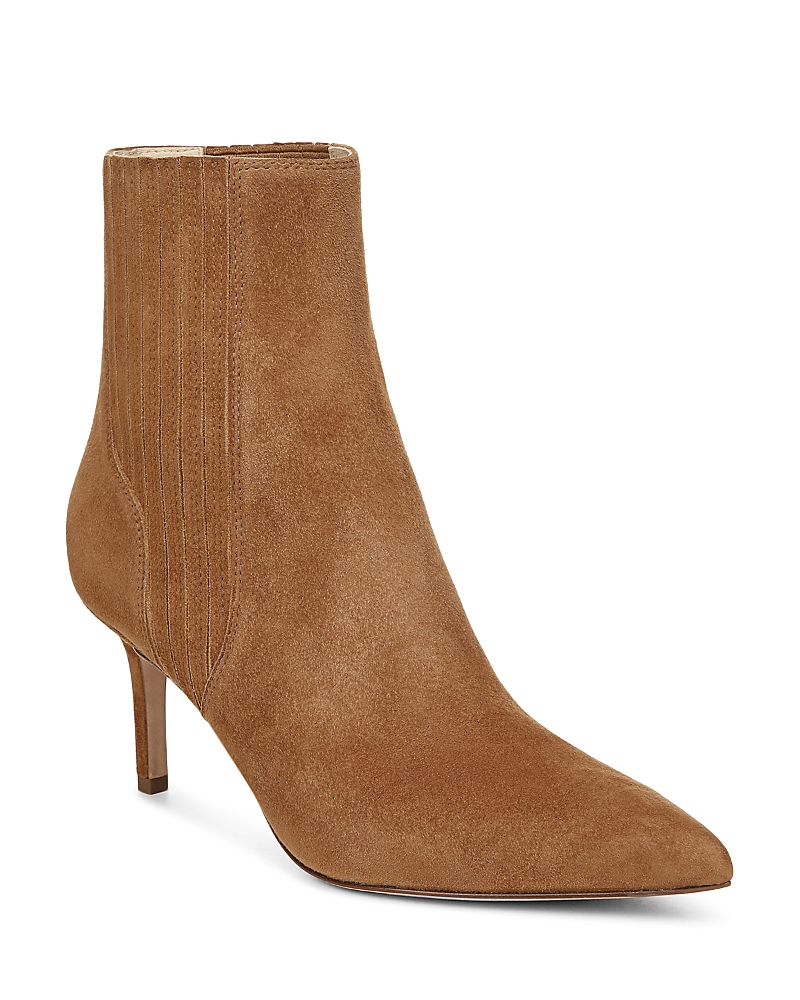 Veronica Beard Lisa Suede Stiletto Chelsea Booties