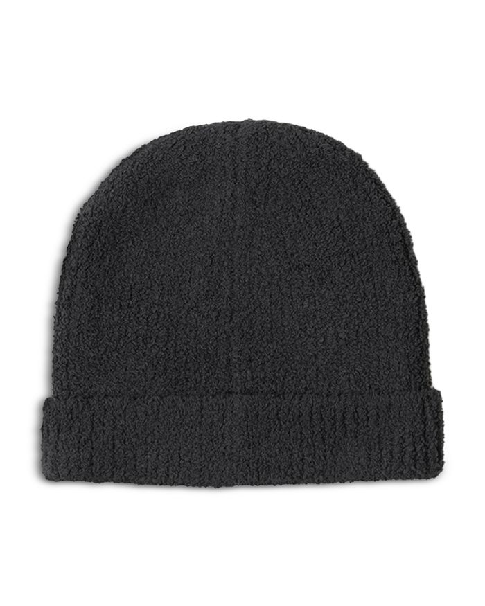 Shop Barefoot Dreams Cozychic Ribbed Beanie In Carbon
