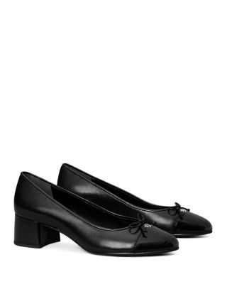 Women's Bow Ballet High Heel Pumps