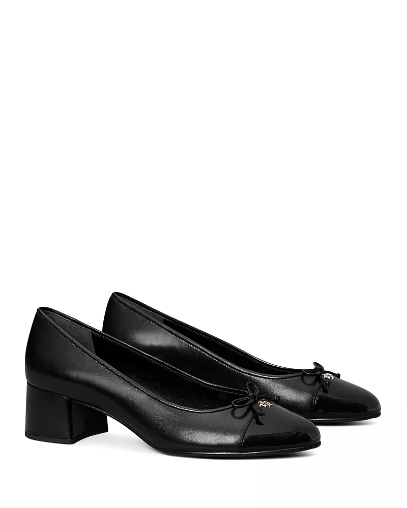 Tory Burch Women's Bow Ballet High Heel Pumps
