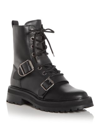 Bloomingdales combat boots hotsell