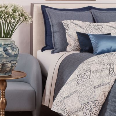 Faux Linen Coverlet Set, King