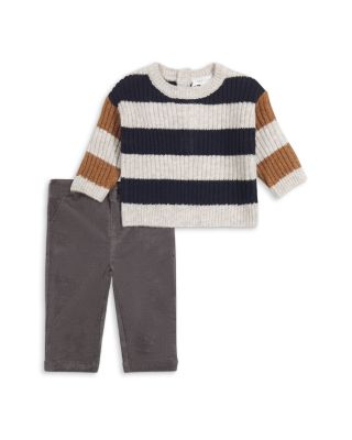 Miniclasix - Boys' Striped Sweater & Pants Set - Baby