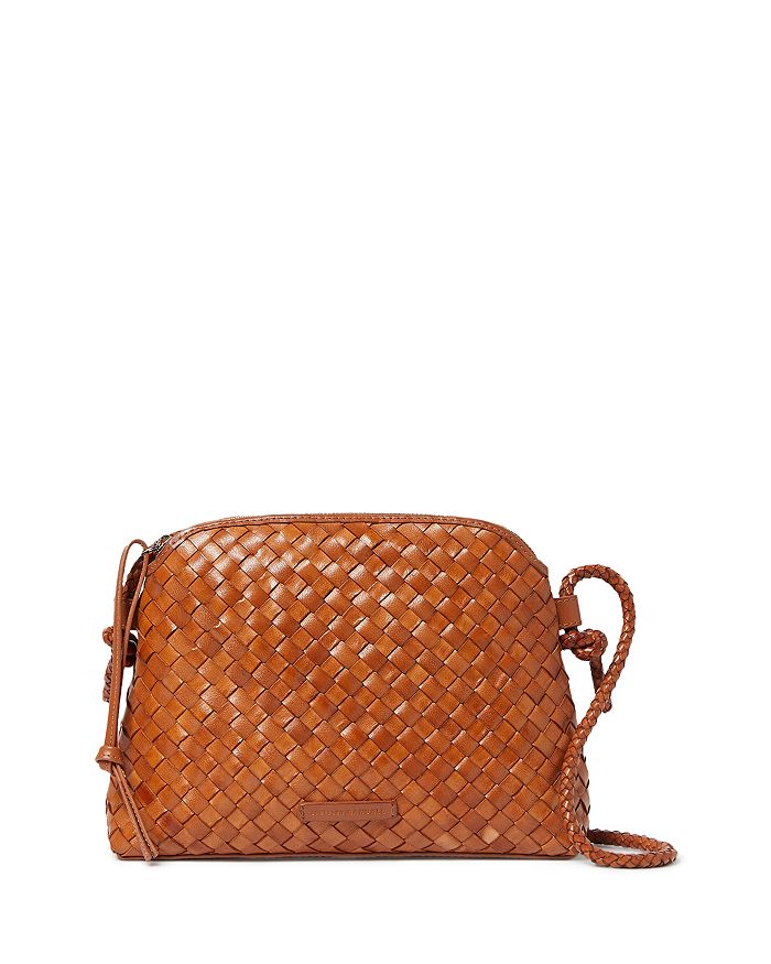 Loeffler randall mallory 2025 woven crossbody bag