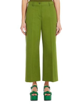 Weekend Max Mara Urial Cropped Wide Leg Trousers