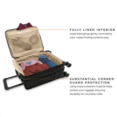 Baseline Compact Carry On Spinner Suitcase