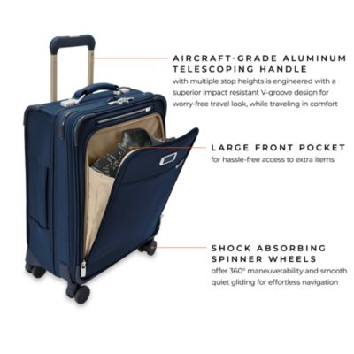 Baseline Global Carry On Spinner Suitcase
