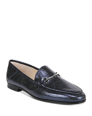 Sam Edelman Loraine Bit Loafer In Metallic Denim