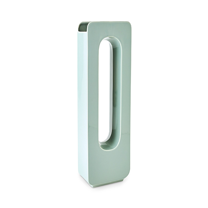 Global Views Lamb's Ear Medium Rectangular Vase