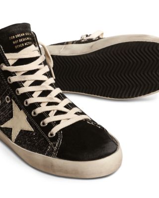 Women's Francy Glitter High Top Sneakers