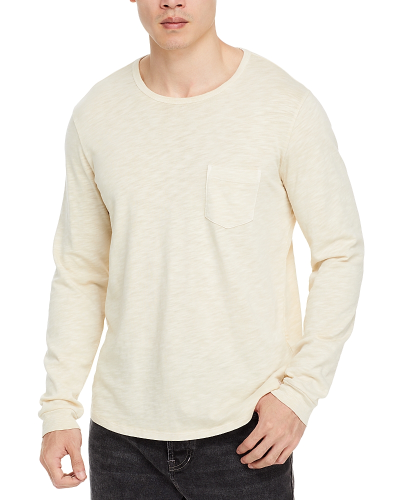 MARINE LAYER LASSEN HEAVY SLUB LONG SLEEVE POCKET TEE