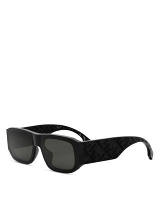 Fendi - Shadow Rectangular Sunglasses, 54mm