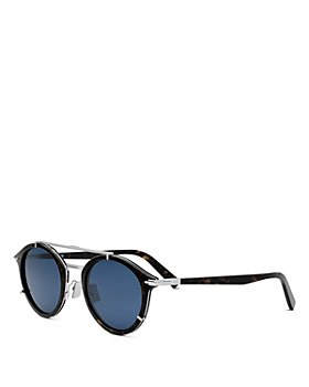 DIOR - DiorBlackSuit R7U Round Sunglasses, 50mm