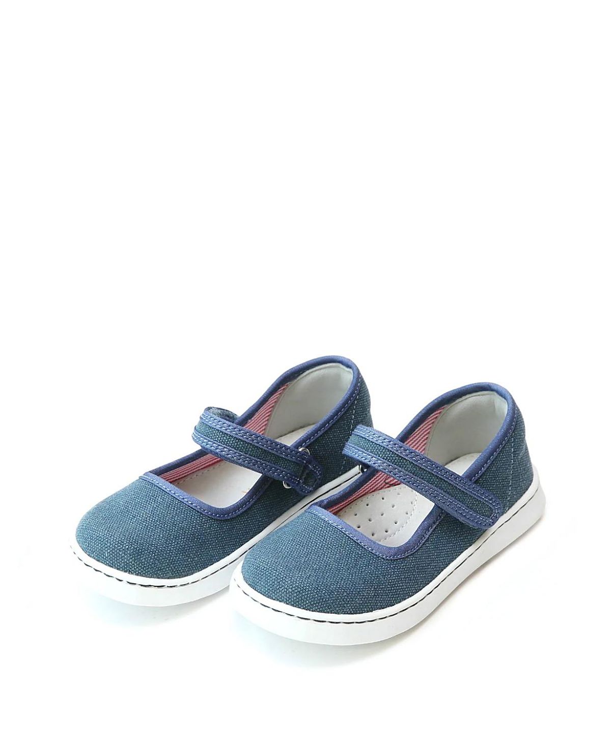 L'Amour Shoes Jenna Canvas Mary Jane - Little Kid