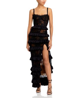 Bloomingdales black gown best sale