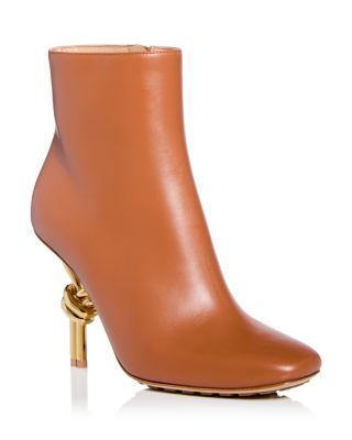 Bottega Veneta Knot High Heel Booties