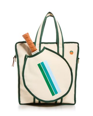 St. Anne Zippered Tote - Leather Patch