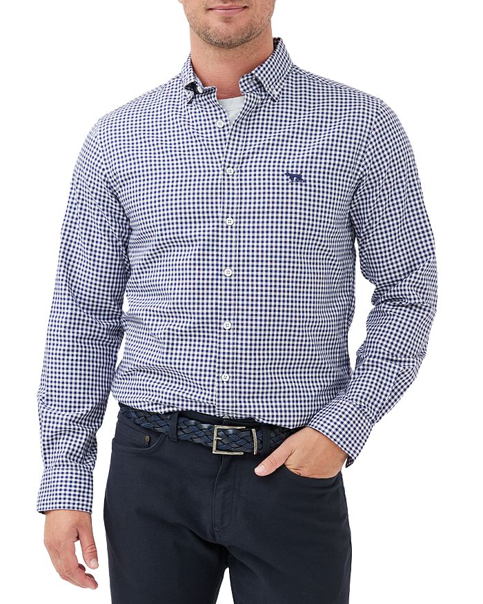 Rodd & Gunn Gunn Check Oxford Long Sleeve Slim Fit Shirt | Bloomingdale's