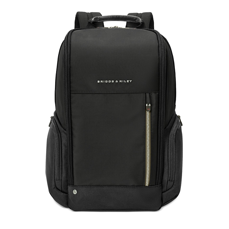 Briggs & Riley Hta Medium Wide Mouth Backpack In Black