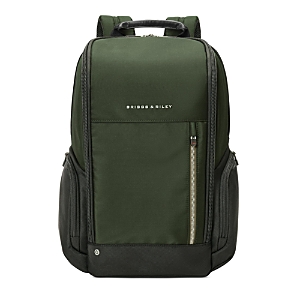 Shop Briggs & Riley Hta Medium Wide Mouth Backpack In Green