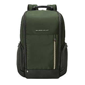 Briggs & Riley Hta Medium Wide Mouth Backpack In Green