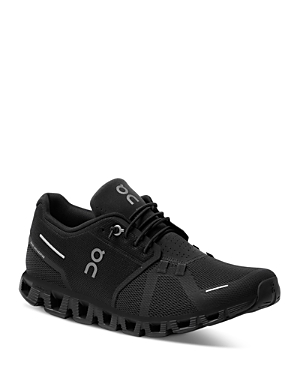 Shop On Men's Cloud 5 Low Top Sneakers In All Black
