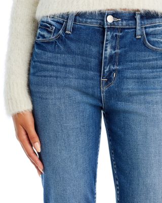 Sada High Rise Cropped Slim Leg Jeans in Cambridge