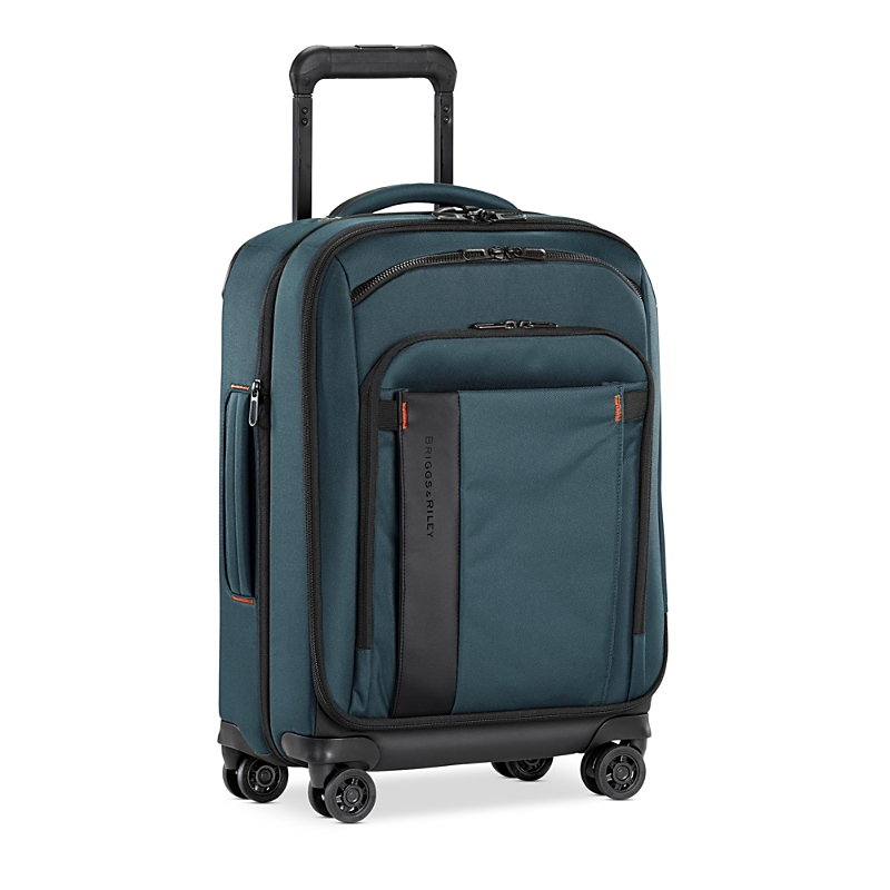 Briggs & Riley Zdx Domestic Carry-on Expandable Spinner Case 56cm In Blue